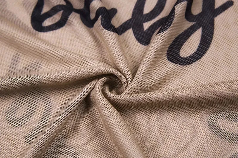 2025-ös nyári szexi levélmintás átlátszó hálós bodyk, hosszú ujjú, átlátszó baba Bodycon Rompers női jumpsuitek