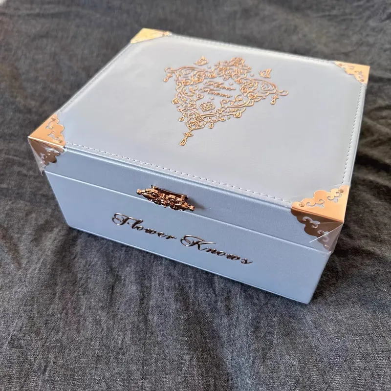 Flower Knows Cosmetics Storage Box Limited Edition Strawberry Rococo Violet Jewelry Empty Box