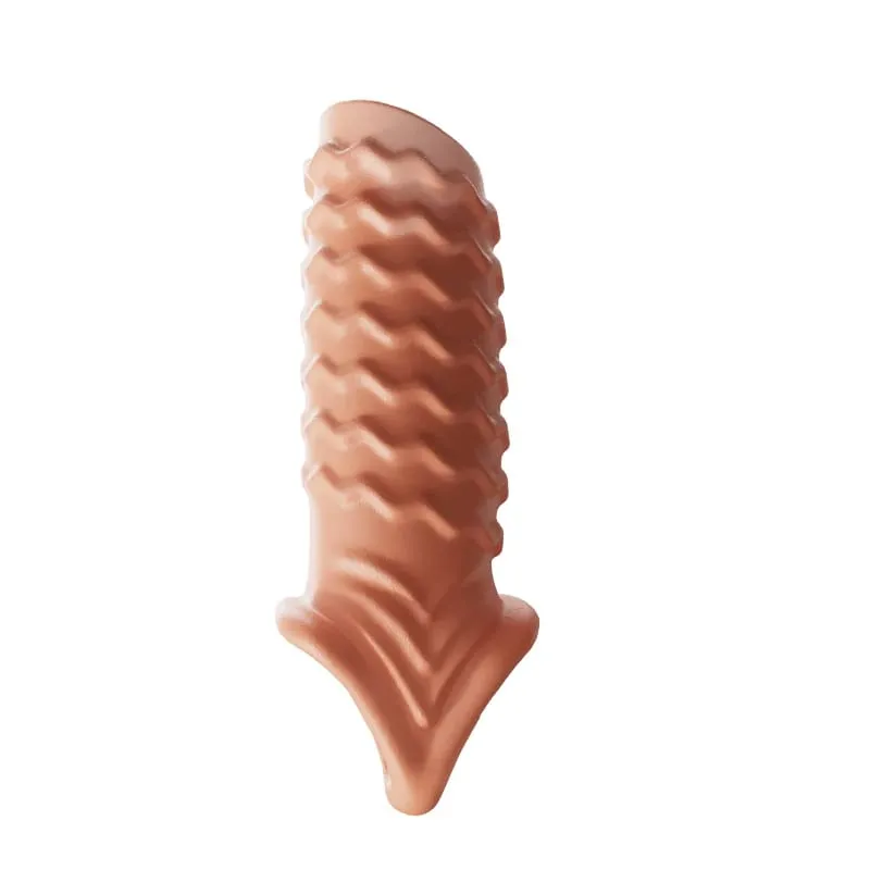 Penis Rings For Men Delay Ejaculation Condom Penis Sleeve Extension Extend Dildo Adult Anal Plug Sex Toys No Vibrator For Women — image 6
