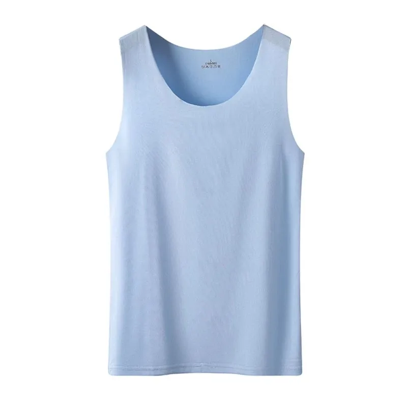 Női Summer Ice Silk Seamless Top Basic Ujjatlan O-nyakú Racerback Athletic Vékony ingek Sima egyszínű Yoga Quick Dropship