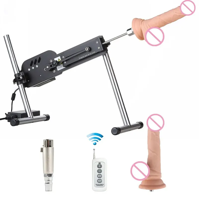 Αναβάθμιση Sex Machine με τηλεχειριστήριο Super Silent Ultra Adjustable Vac U Lock 30db 70W Love Machine with Free Big D — image 13