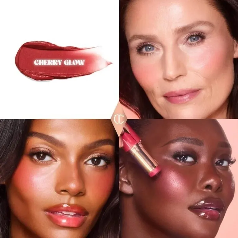 Charlotte Tilbury CT Blush Set Blush Liquid Blush Cushion Pen Δίχρωμο Highlights 4-Colors Blush Platte Makeup Cosmetic Beauty