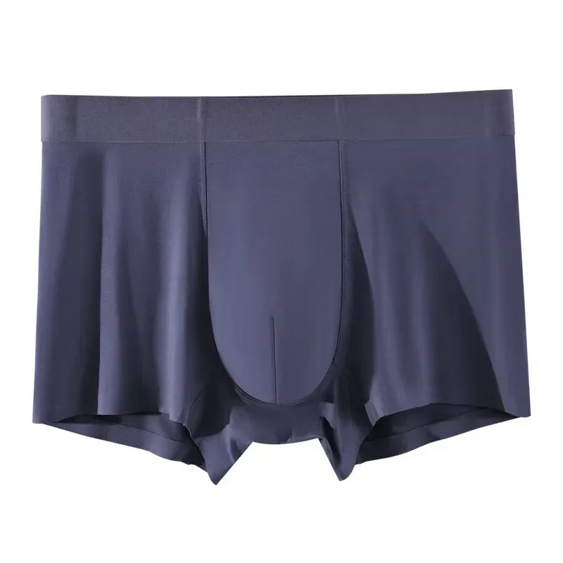 Seamless Men's Briefs Modal-Feel Men's Boxer Briefs Breathable Antibacterial Crotch Men's Boxer Shorts Men's Underwear Shorts
