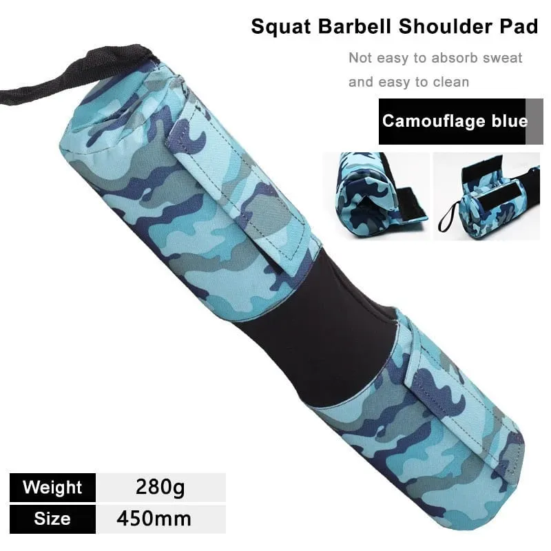 Barbell Pad for Hip Thrust Squat Non‑Slip Thick Foam Bar Pad Weight Lifting Shoulder Protector Cushion for Bar Home Gym