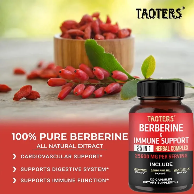 Berberine Capsules Contain Ceylon Cinnamon and Milk Thistle To Support Glucose Balance Liver Health Digestion and Weight Loss — image 5
