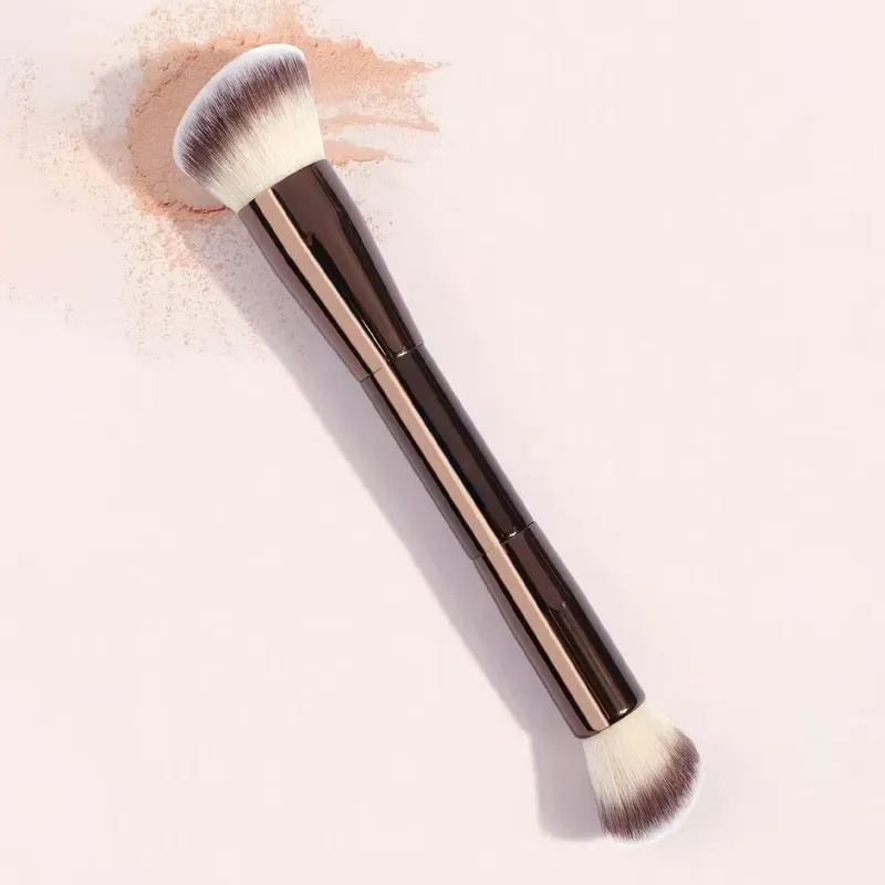 1pc Naiuurong Blush Brush Kabuki Foundation Brush Soft Fluffy Powder Contour Makeup Brushes Portable Makeup Tools