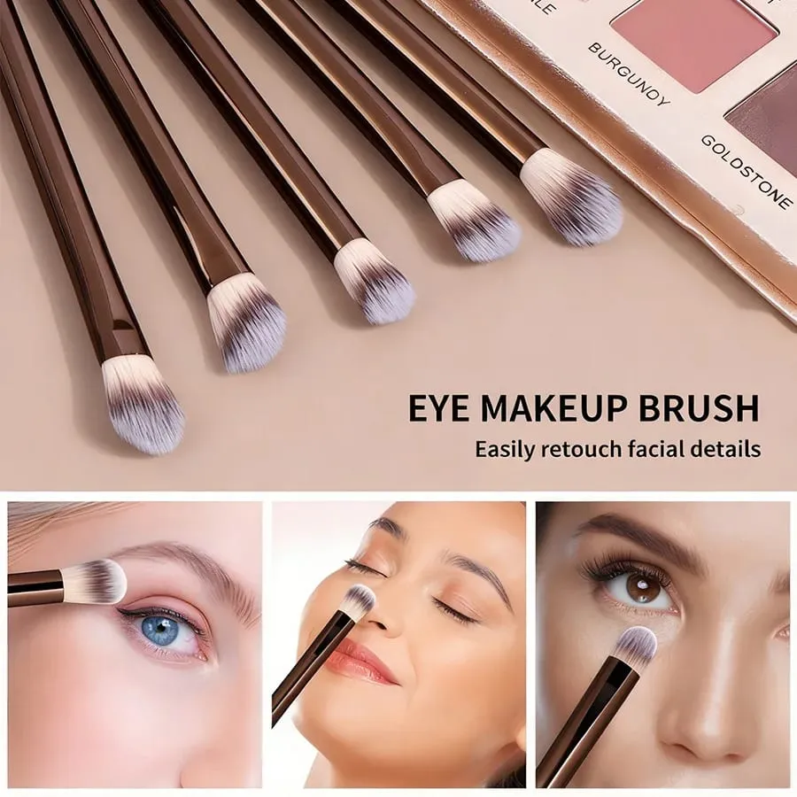 13 pcs Makeup Brush Set Dense Bristles Aluminum Alloy Handle Suitable for All Skin Types