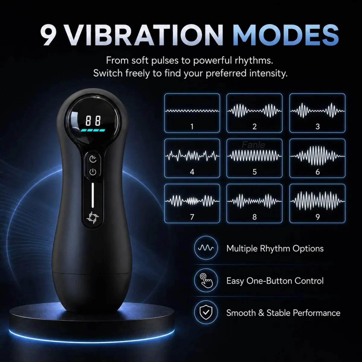 Automatic Male Vibration Masturbator Blowjob Sucking Machine Masturbation Cup Silicone Vaginal Sex Toys for Men Adult Goods — image 3