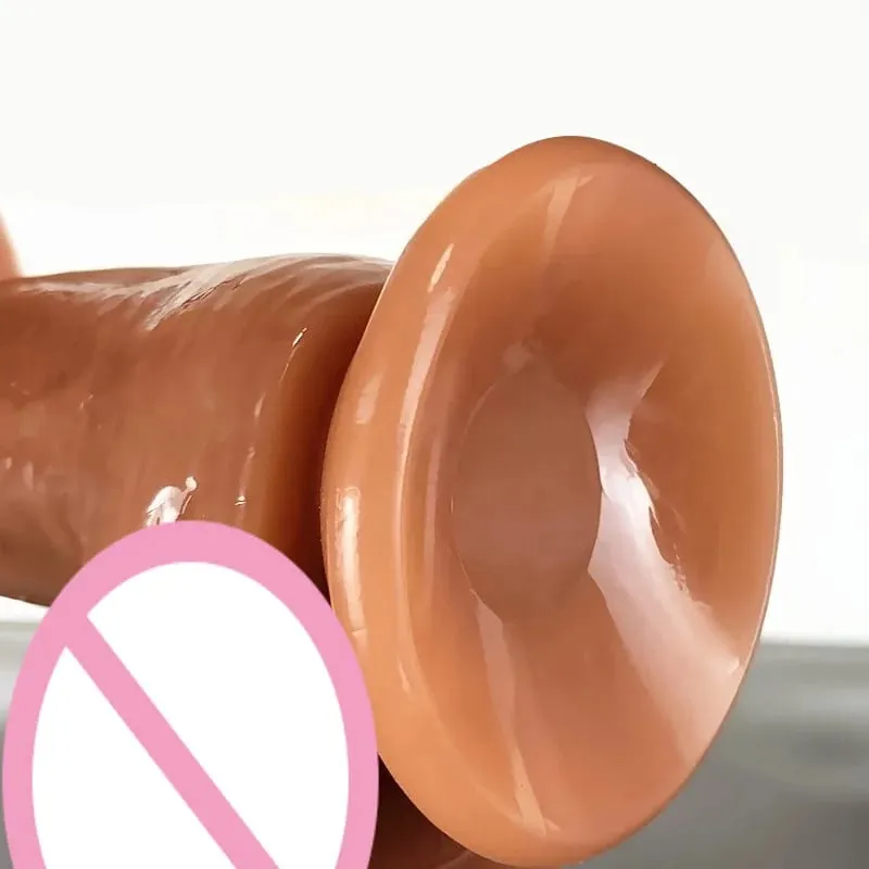 Ρεαλιστικά μαλακά Dildos με ισχυρή βεντούζα αυνανισμού Μεγάλο σημείο G Dildo σεξουαλικό παιχνίδι Κατάλληλο για γυναίκες και ζευγάρια Διεγέρτης πρωκτού κόλπου Ενήλικες Παιχνίδια σεξουαλικής επαφής για γυναίκες Ερωτικά Dildo πέους πρωκτικό βύσμα Γυναικείο ανδρικό πέος Ενηλίκων Παιχνίδι για αρχάριους πρωκτούς