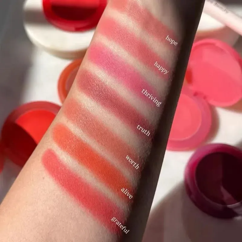 Νέο Rare High Gloss Highlighter Blush Water Light Shimmer Waterproof Face Contour Illuminator Brighten Contouring Rouge Beauty