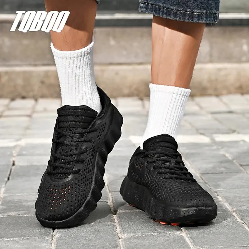 Ανδρικά άνετα casual αθλητικά παπούτσια με τεχνολογία μασάζ ανίχνευσης ποδιών Γυναικεία αθλητικά ελαφριά παπούτσια προπόνησης που αναπνέουν