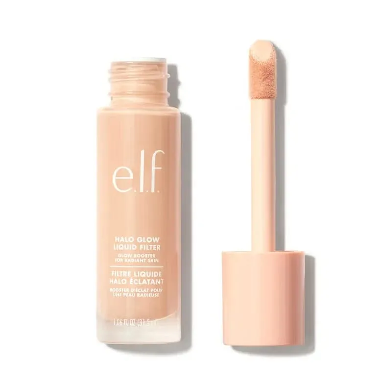 ELF Halo Glow Liquid Filter Liquid Foundation Complexion φαίνεται υγιής και πιο λαμπερή φύση κατάλληλη για διάφορους τύπους δέρματος