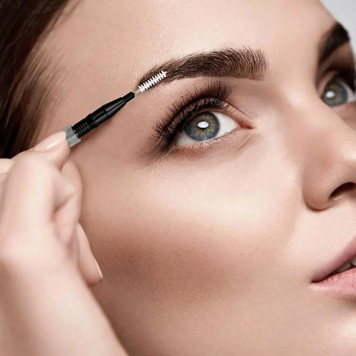 20 τμχ Mini Brush Brush Brow Perm Brush Brow Lifting Brushes Bendable Micro Eyelash Brush Applicators Εργαλεία μακιγιάζ