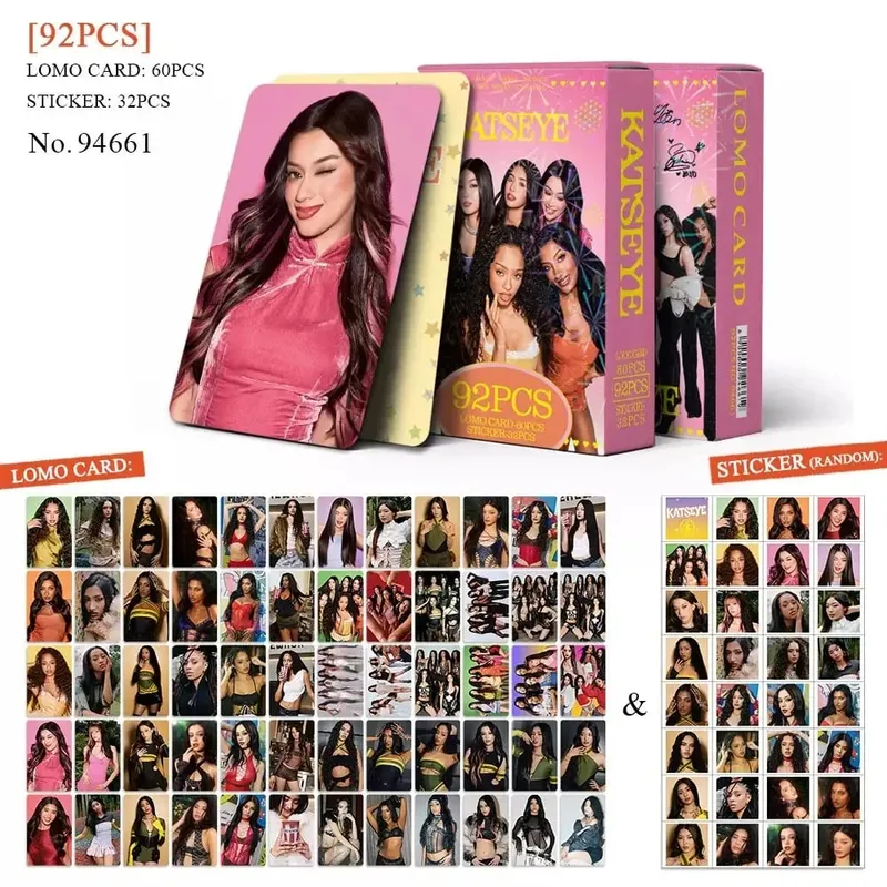 92 ΤΕΜ Kpop Hot Idol MANON SOPHIA DANIELA LARA MEGAN YOONCHAE Self Made HD Lomo Cards Fans Collection Photocards Gifts Small Cards