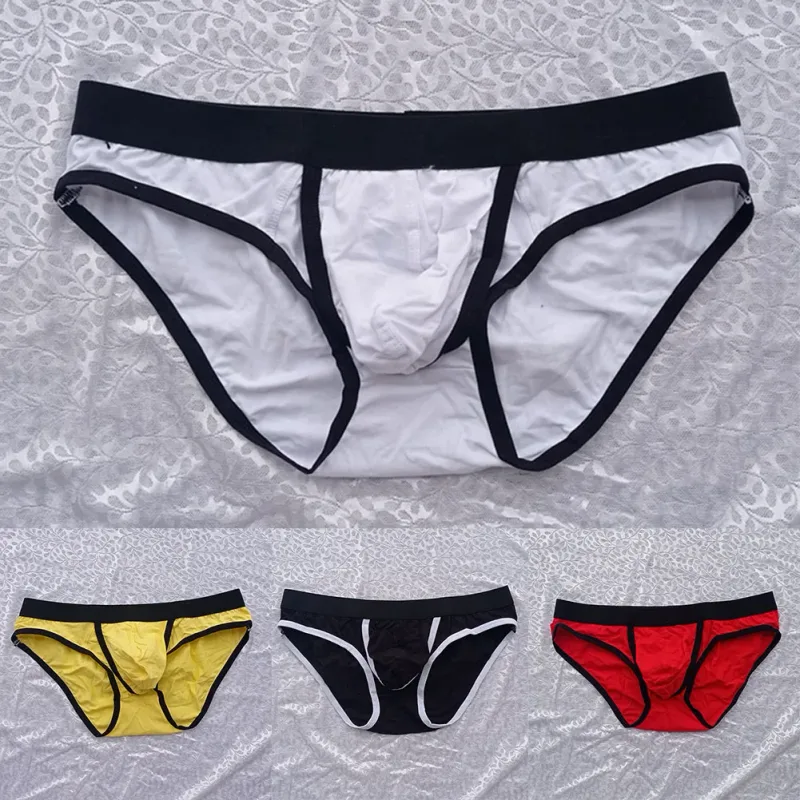 Brand New Men Briefs Panties Underwear Cotton Blend Elastic Low Waist Man M~2XL Pouch Stretchy Summer All Seasons