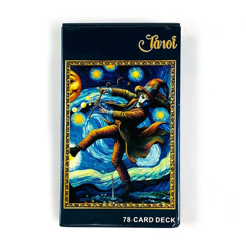 Bagong Tarot Cards A 78 Cards Deck English Version Fortune Telling Divination Deck Game Para sa Family Party Card Game Mga Regalo sa Bagong Taon