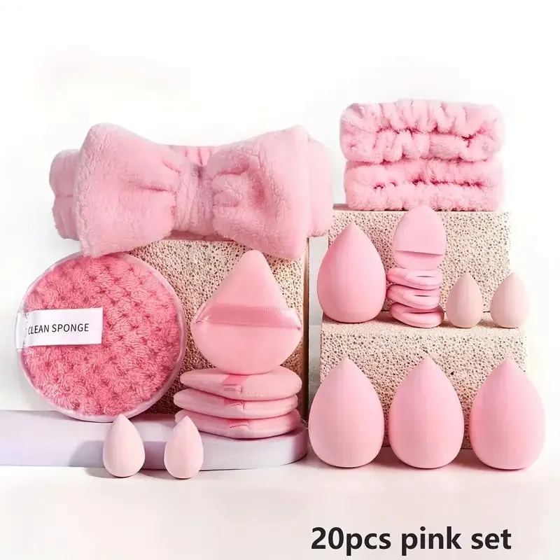 14Pcs Makeup Sponge Cosmetic Blender Beauty Egg Foundation Sponges Puff Powder Puffs Make Up Accessory Pambabae Makeup Tools
