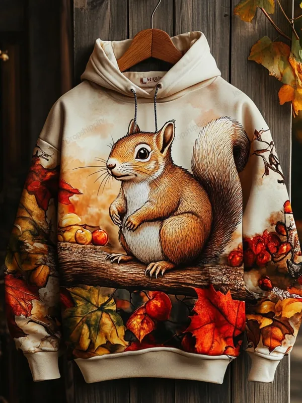 Sweatshirt Haiwan Lucu Ayam Tupai Kuda Arnab Cetak 3d Hoodie Lelaki Wanita Fesyen Oversize Hoodies Wanita Sweat Street Coat