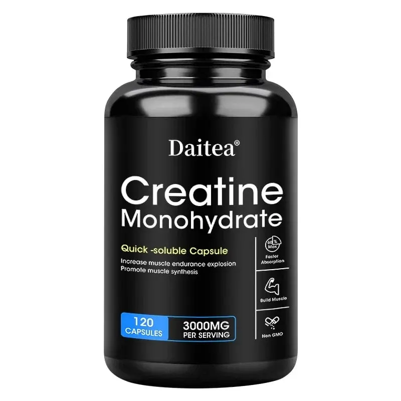 Creatine Monohydrate - Improves Performance Muscle Growth and Recovery