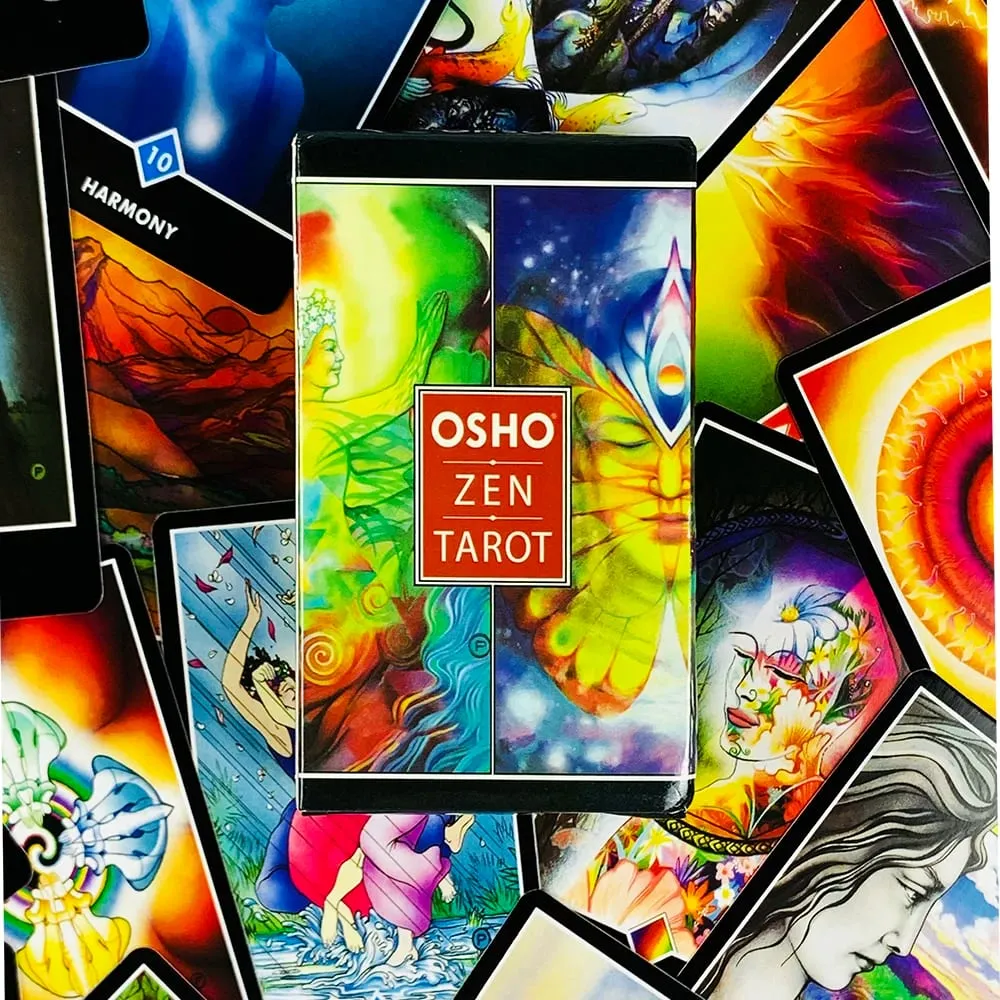 Bagong Osho Zen Tarot Cards English Version Oracle Deck Board Game Para sa Party Tamang-tama Para sa Travel Meditation at Spiritual Practices — image 3