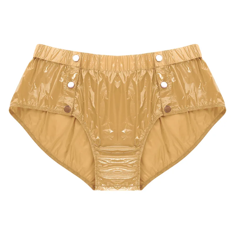 Men Waterproof Diaper Cover Elderly Bedridden Leak-proof Incontinence Briefs Tear-away Washable Adaptive Underwear Swimwear