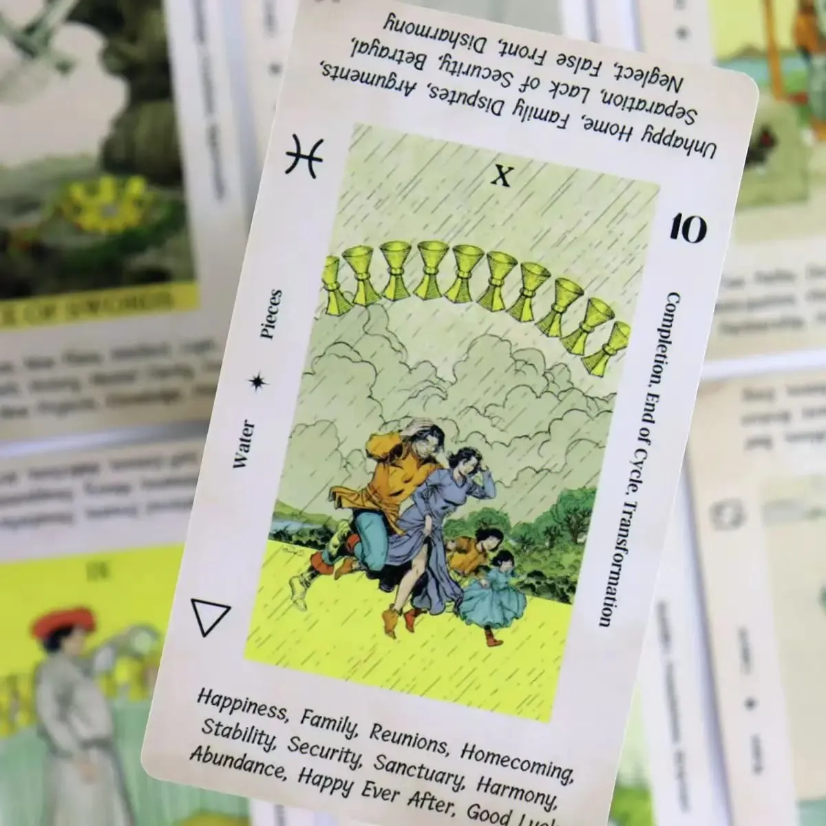 Before Tarot Deck 78 Pcs Tarot Cards 10.3*6cm One Moment Before with Keywords