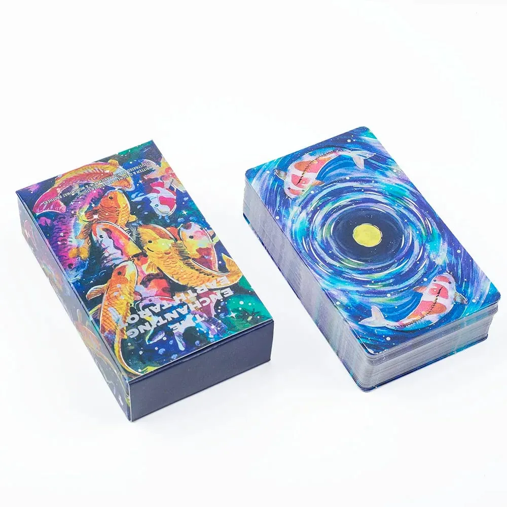 Az Enchanting Earth Tarot 80 kártyás pakli jóslás kiadása, a természet által ihletett társasjáték az intuitív útmutatásért és az önfelfedezésért — image 3
