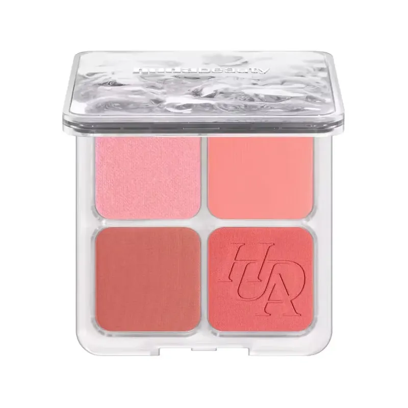 4-σε-1 Glow Blush και Mario Brush Set Blush Filter Flush Eye Check Blush Palette Matte Shimmer Μεγάλης διάρκειας Γυναικεία Καθημερινά Καλλυντικά