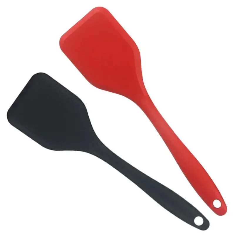 Maliit na 20.5cm Silicone Cooking Leakage Spatula Dense Shovel Fried FishOmelette Shovel Non-stick Spatula Mga Tool sa Pagluluto sa Kusina — image 7