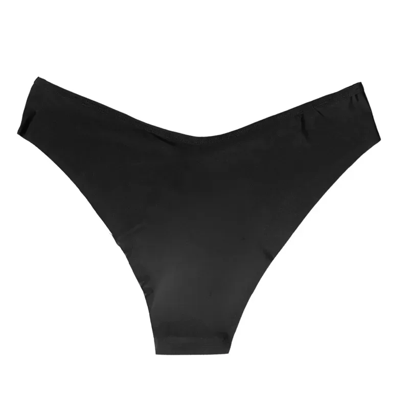 1pc Men's Sexy V Waist Briefs - Ice Cold Fabric Breathable Sweat-Wicking Soft Ice Silk Skin-Friendly Casual Daily Men Underwear