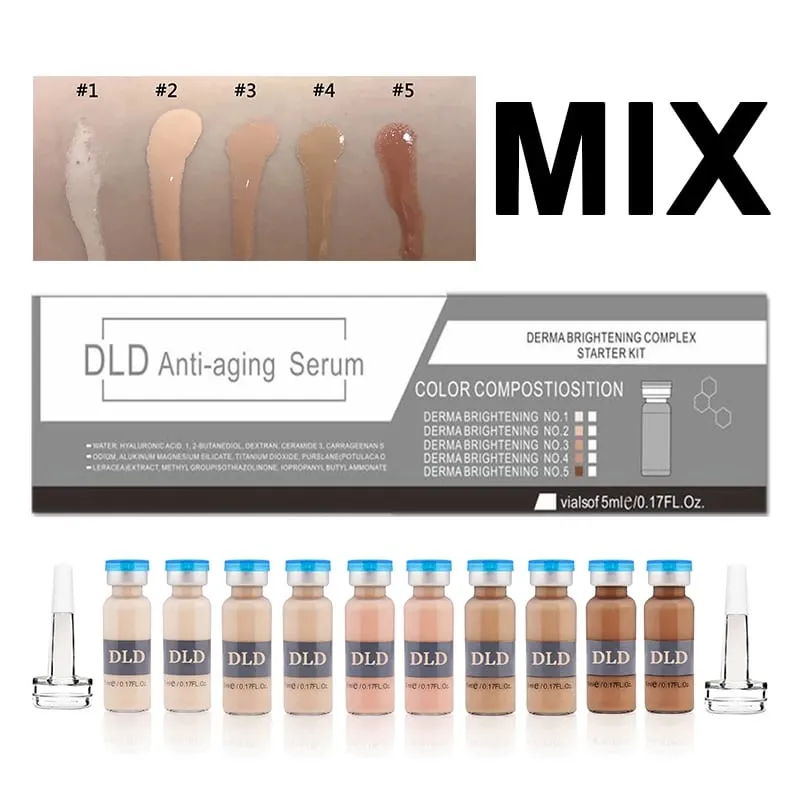 10 φιαλίδια Korea BB Cream Glow Essence Beginner Starter Kit Niacinamide Moisturizing Foundation Cream Περιποίηση προσώπου