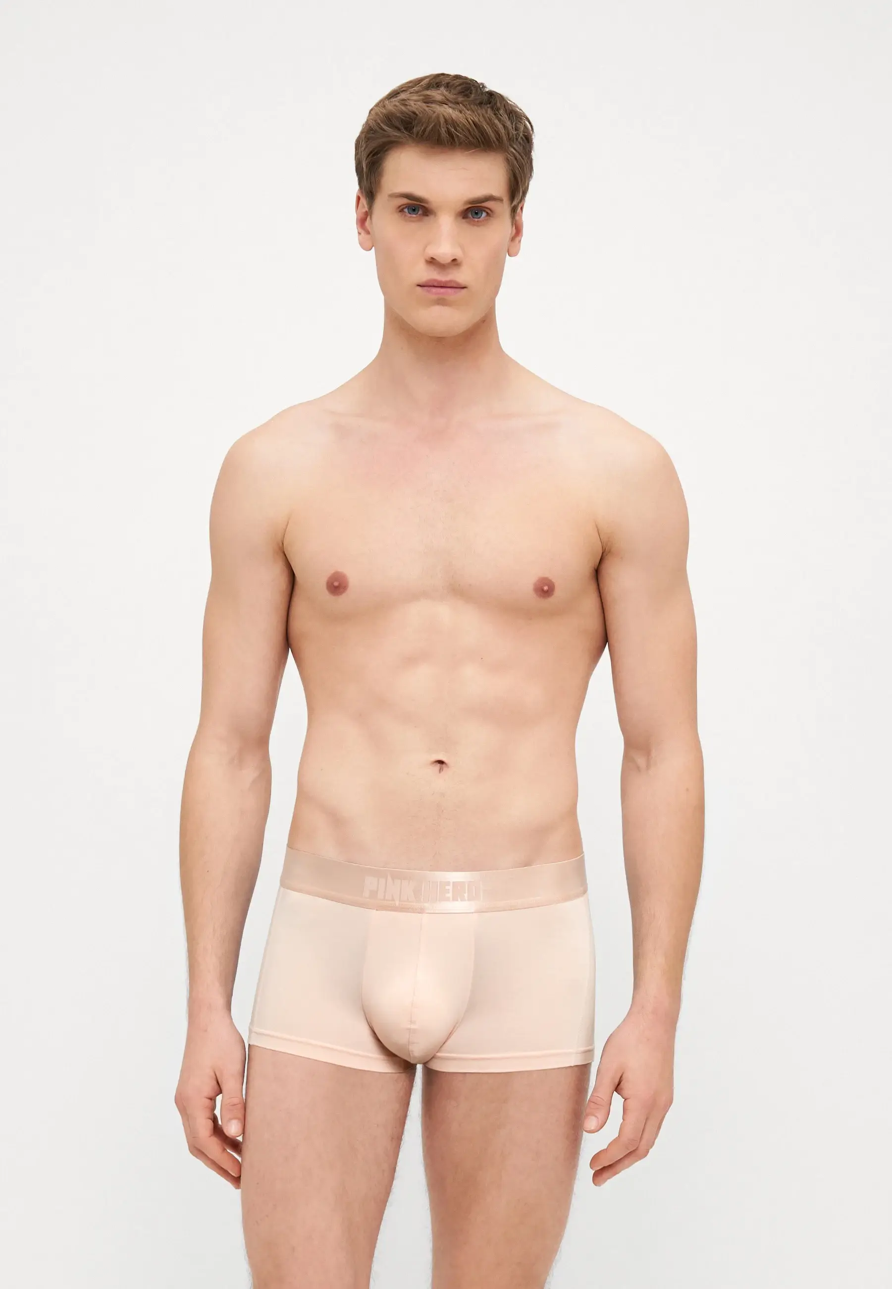 Men's Ultra Soft Boxer Briefs Bamboo Viscose Underwear Breathable Stretch Skin-Friendly Comfort Boxer Shorts