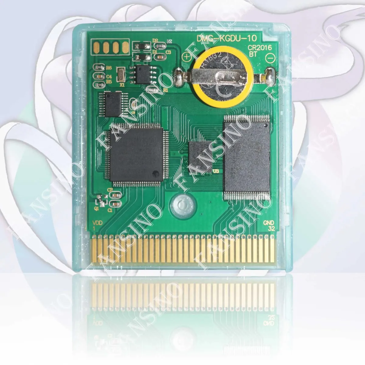 GBC Real Time Clock Pokemon Complete Crystal (v0.2) Κασέτα βιντεοπαιχνιδιών GBC υψηλής ποιότητας με μπαταρία για κονσόλα σειράς GBA/GBC