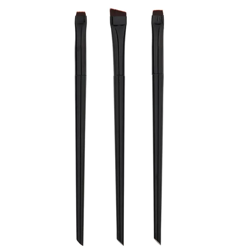 3 τεμάχια/σετ Blade Eyeliner Brushes Brush Brush Portable Flat Fine Eye Liner Brow Contour Makeup Brush Make Up Tool Χονδρική πώληση 2025