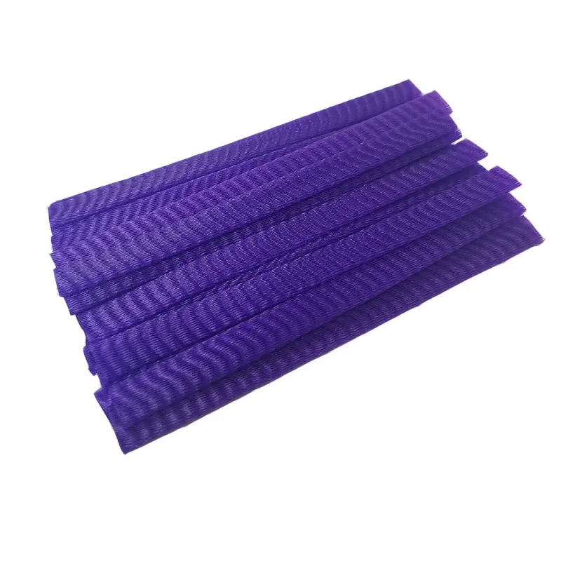 50PCS Makeup Brushes Mesh Protectors Cover Beauty Elastic Mesh Protective Net Makeup Cosmetic Tool Kits Brush Net Pen Cover