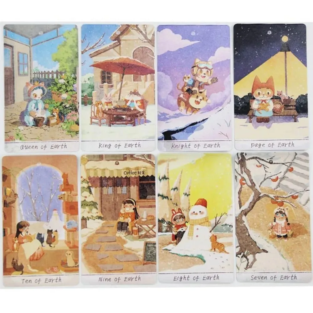 at CAISIE Tarot Deck Fortune Telling Game 10.3*6cm 78 Tarot Cards