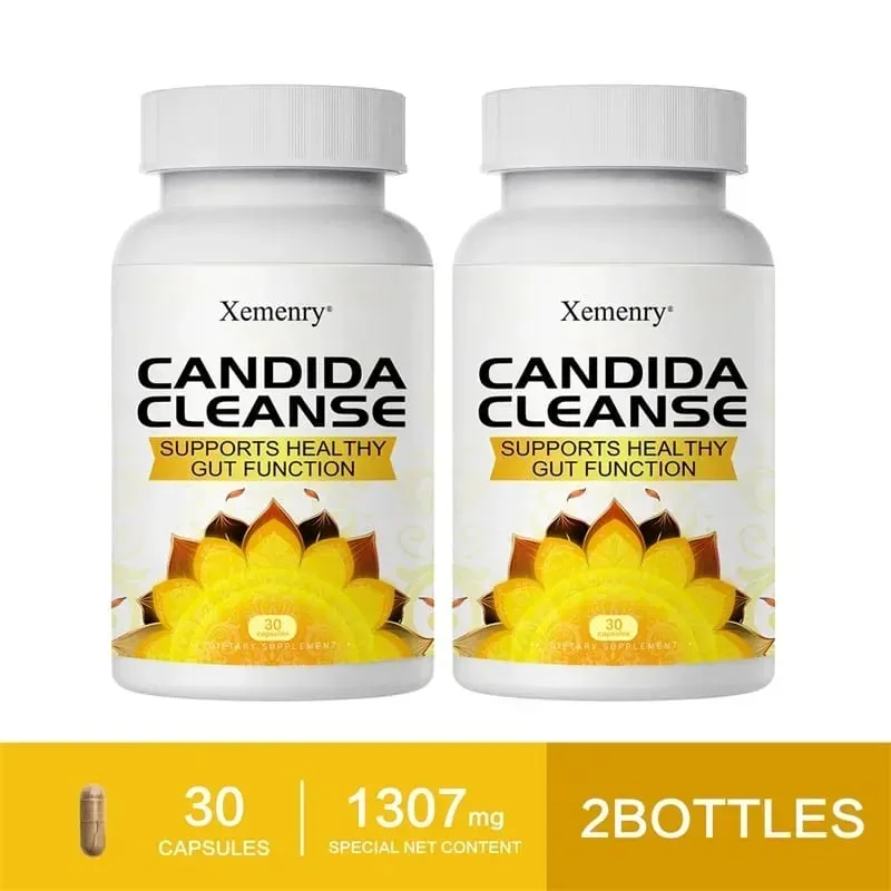 Candida Cleanse - Nagtataguyod ng Intestinal Cleansing at Detoxification Nagpapabuti ng Digestion at Pinapaginhawa ang Constipation at Bloating