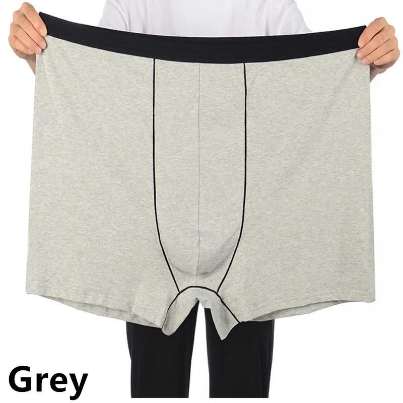 Man Underwear High Waist Cotton Loose 200KG Plus Size 10XL 12XL 13XL Boxers Male Elastic Oversized Red Blue Underpants Pantie