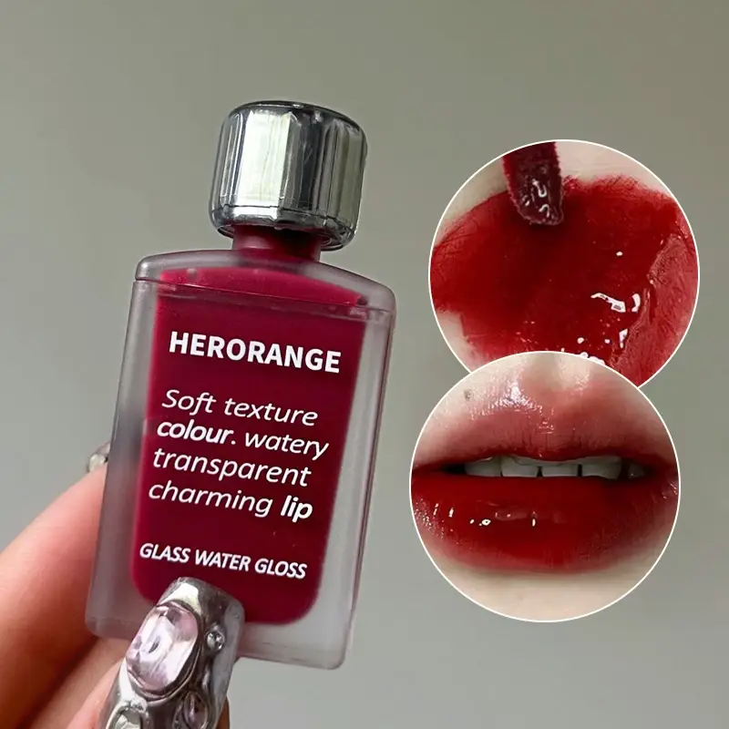 Water-Glow Mirror Lip Gloss μακράς διαρκείας ενυδατική ενυδατική απόχρωση χειλιών μακιγιάζ Κραγιόν που λαμπρύνει την επιδερμίδα Κορεάτικα γυναικεία καλλυντικά