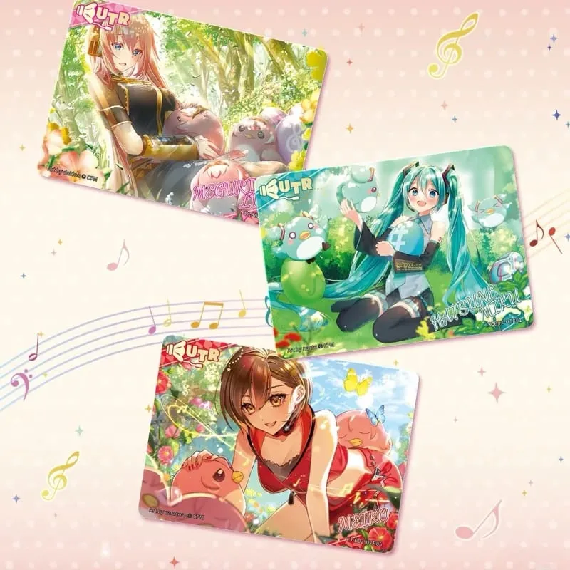 Γνήσια Hatsune Miku Card First Package Animation Game Collection Card SE Περιφερειακά παιδικά παιχνίδια Δώρα για κορίτσια