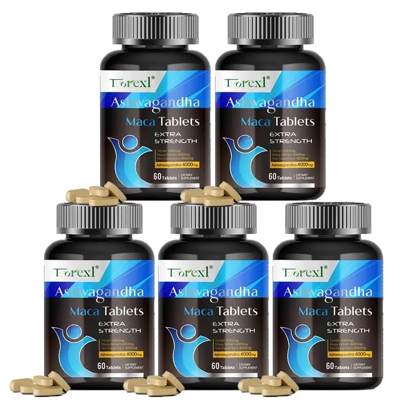 Ashwagandha Maca Tablets - Ανδρικό Συμπλήρωμα - Endurance για Άντρες