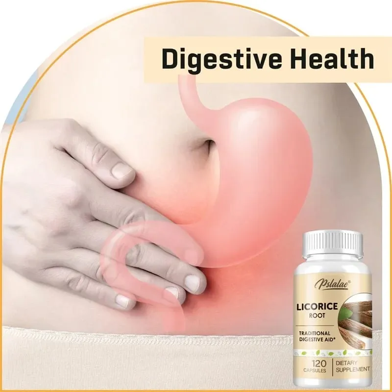 Licorice Root - Sinusuportahan ng High Strength Antioxidant Supplement ang Heart Health Non-GMO Digestive Health Support