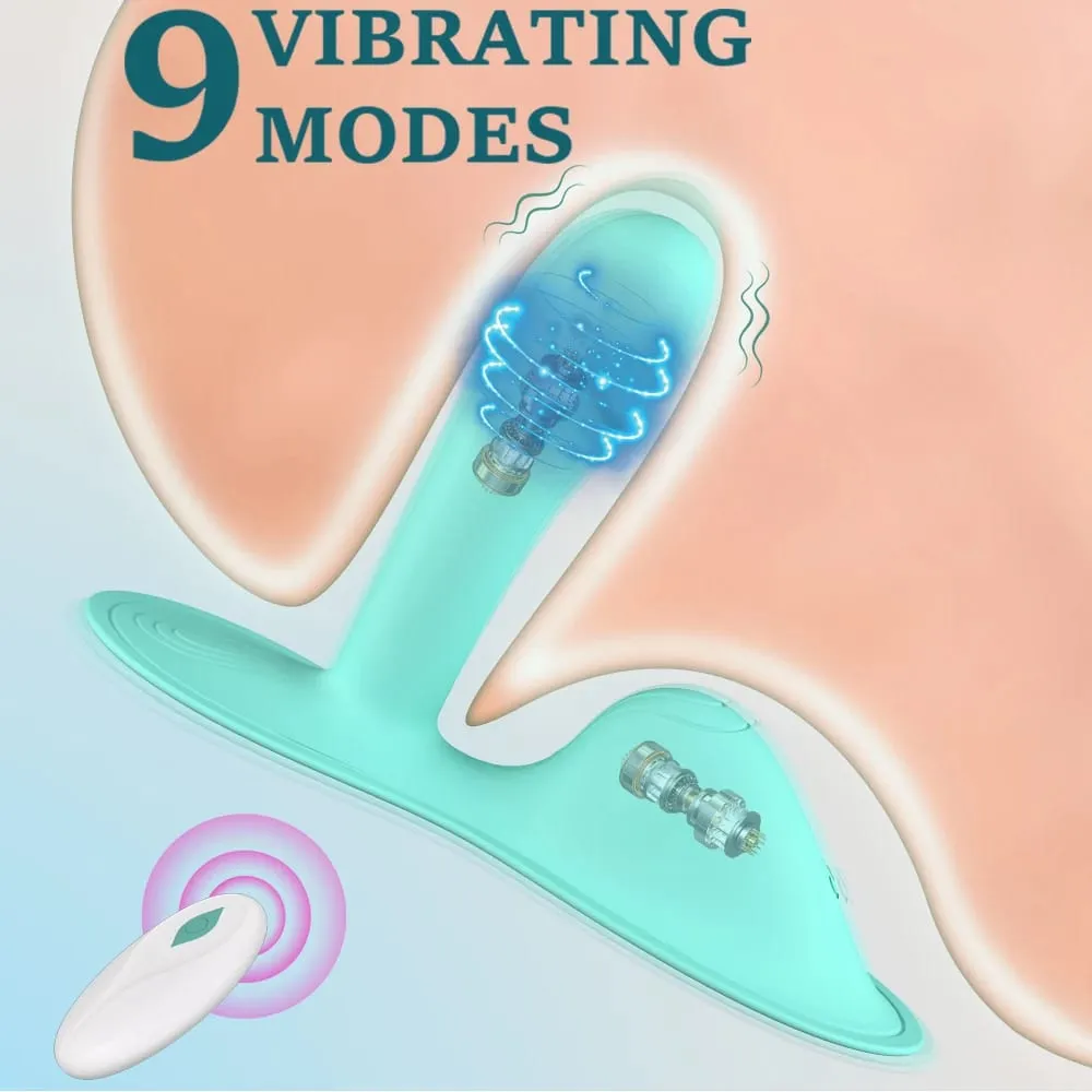 Cushion Wearable Vibrator APP Τηλεχειριστήριο 9 Λειτουργιών Clitoral G-Spot Massager Stimulator Γυναικείο σεξουαλικό παιχνίδι αυνανισμού για γυναίκα
