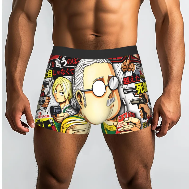 Taro Sakamoto S-Sakamotos D-Dayss Boxer Shorts For Homme 3D Print Shin Asakura Nagumo Underwear Panties Briefs Soft Underpants