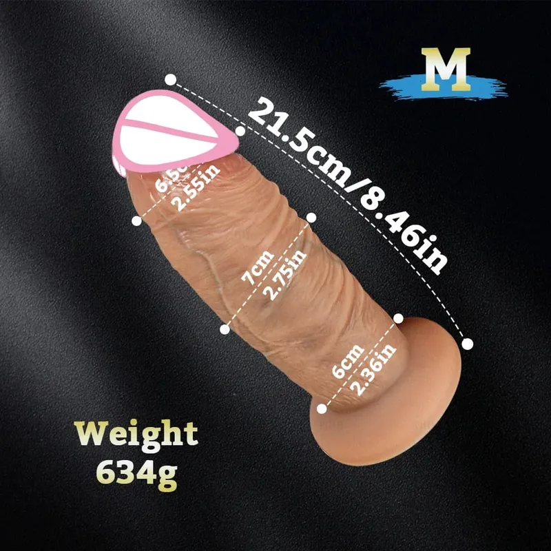 Μακρύ πέος Big Dick Super Realistic Thick Dildos Πρωκτικό Dildo Κολπικό Διαστολέα Παιχνίδι σεξ ενηλίκων Γυναικείο Αυνανισμός Buttplug