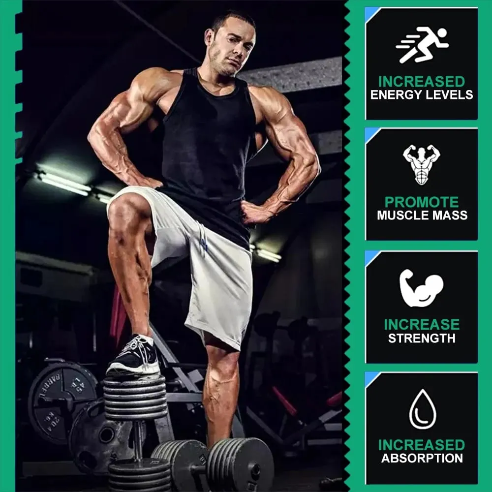 Bunkell Pre-Workout Supplement - Amino Acids Creatine HCI Citrulline Malate Beta-Alanine για βελτίωση της αθλητικής απόδοσης
