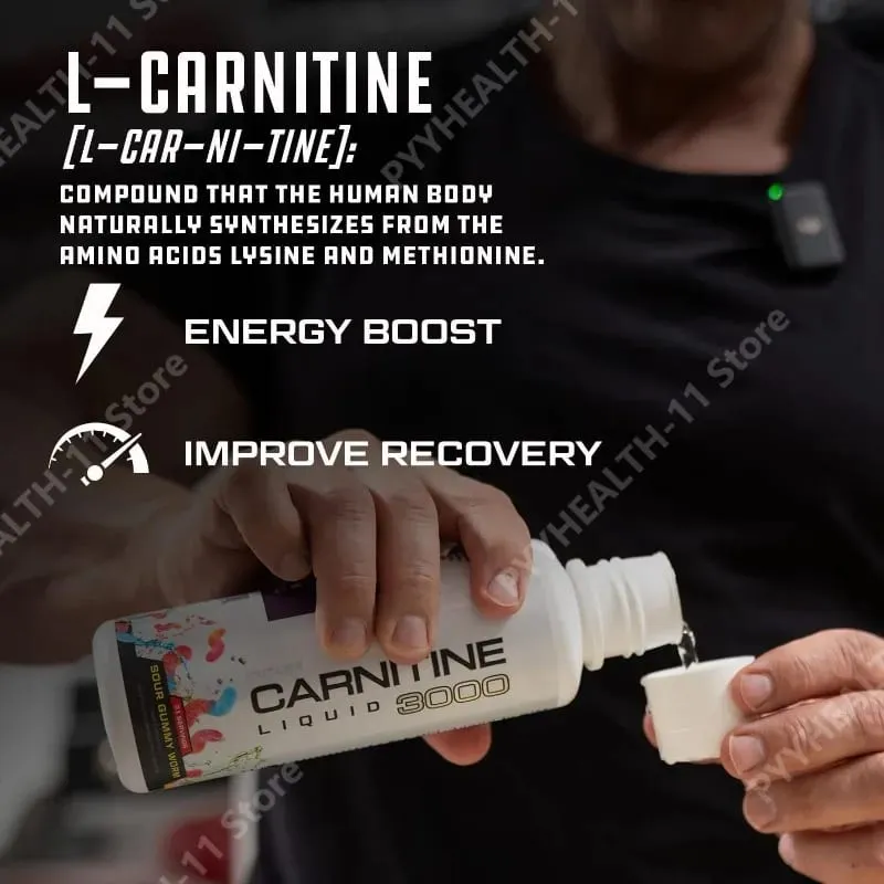 Συμπυκνωμένη Υγρή Φόρμουλα L-Carnitine για Προπόνηση Ενεργειακή Μεταβολική Υποστήριξη και Ενίσχυση Ρουτίνας Fitness με Μείγμα Βιταμίνης