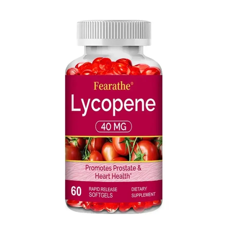 Premium Lycopene 40mg Συμπλήρωμα Διατροφής για Προστάτη Αντιοξειδωτικό Καρδιά Δέρμα & Ανοσοποιητική Υγεία Non-GMO 30/60/120 Softgels — image 8