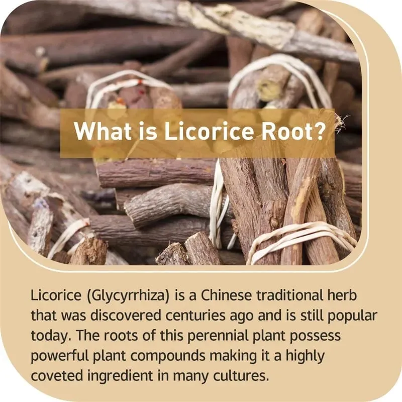 Licorice Root - Sinusuportahan ng High Strength Antioxidant Supplement ang Heart Health Non-GMO Digestive Health Support