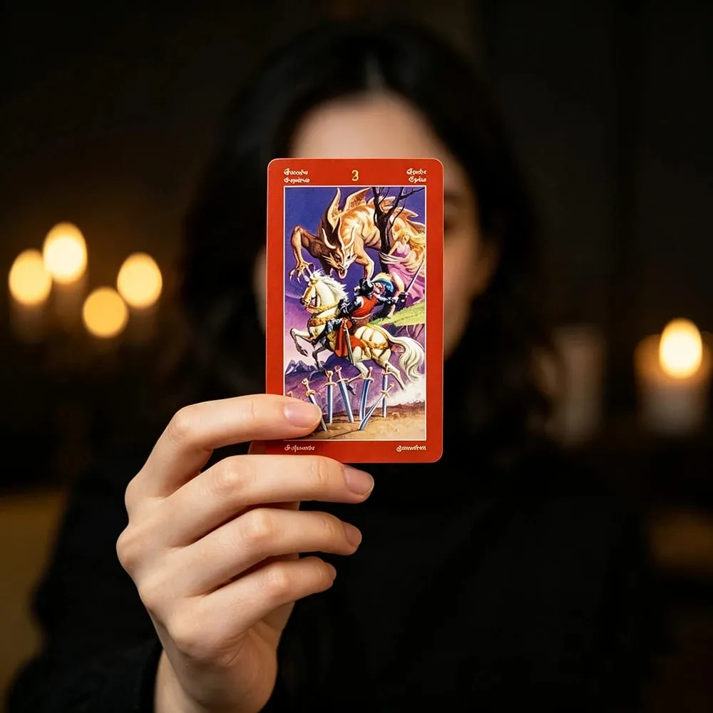 Sárkányok Tarot Kártyák 78 Tarot Pakli Mitikus Dragon Art Jóslás Társasjáték Lelki útmutatás kártyák Tarot gyűjtőknek